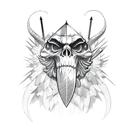 fighter jet  tattoo design idea