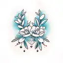 olive branch tattoo design idea