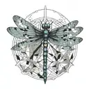 dragonfly tattoo design idea