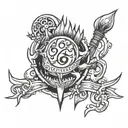 fairy tail Guild mark tattoo tattoo design idea