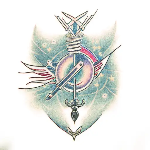 weaping willow tree tattoo design idea