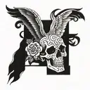 Palabra MARCELO tattoo design idea