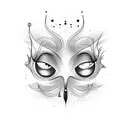 eyes cry  tattoo design idea