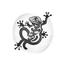 Gecko tattoo design idea