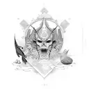 hermes tattoo design idea