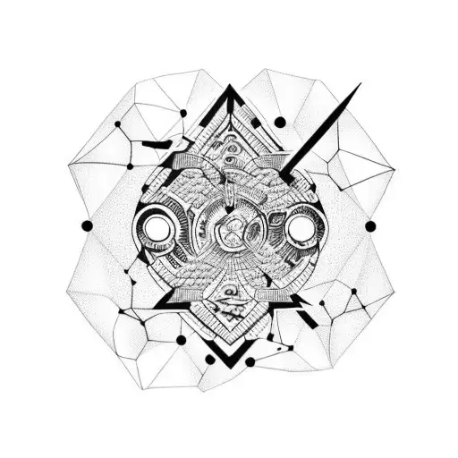 math & science tattoo design idea