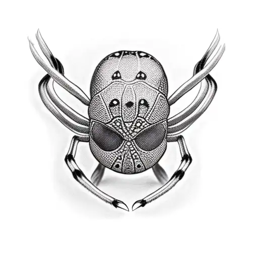 spider throat tattoo tattoo design idea