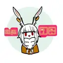 Jackalope tattoo design idea