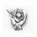 Full Hand Band Round Tattoo tattoo design idea