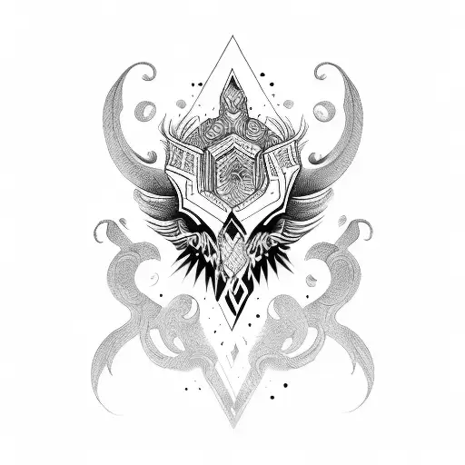 ave fenix tattoo design idea