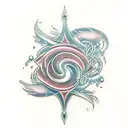 biomech tattoo design idea