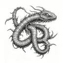 tokyo ghoul centipede tattoo design idea