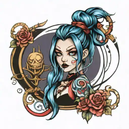 Jinx tattoo design idea