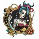 Jinx tattoo design idea