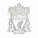 ynwa liverpool simple tattoo tattoo design idea