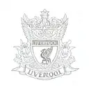 ynwa liverpool simple tattoo tattoo design idea