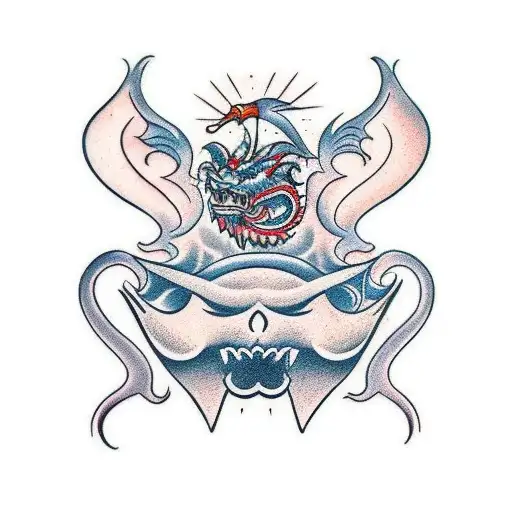 dragao chines tattoo design idea