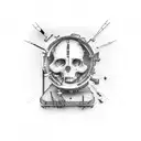 hope is a prison tattoo design idea