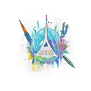 souls don't break they bend tattoo design idea