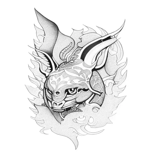 scale tattoo design idea