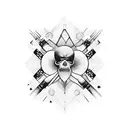 infinity and beyond and all the infinite infinity's  tattoo design idea