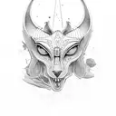 Anubis tattoo design idea