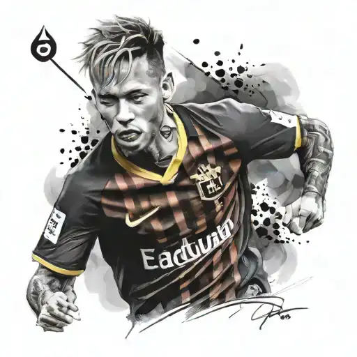 NEYMAR tattoo design idea