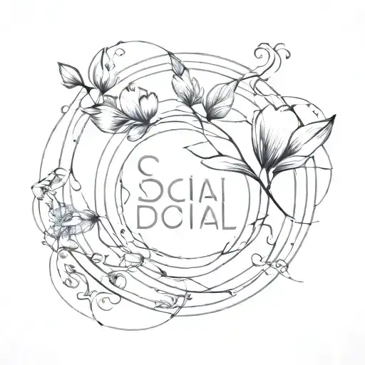 social identity  tattoo design idea