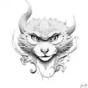 luffi one piece tattoo design idea