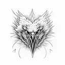 EAGLE EYES  tattoo design idea