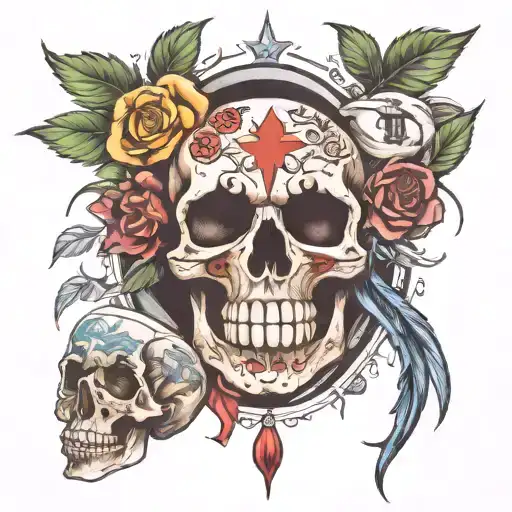   Drugs addiction  w  tattoo design idea