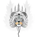 Lion, Goalie mask, Bruin, Squid tentacles, RT, Live broadcast light, Maple leaf  tattoo design idea