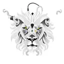 Lion, Goalie mask, Bruin, Squid tentacles, RT, Live broadcast light, Maple leaf  tattoo design idea
