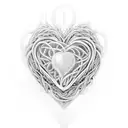 An intricate design of electrical wires forming the shape of a heart, with the name 'Gabriela' incorporated into the design tattoo design idea