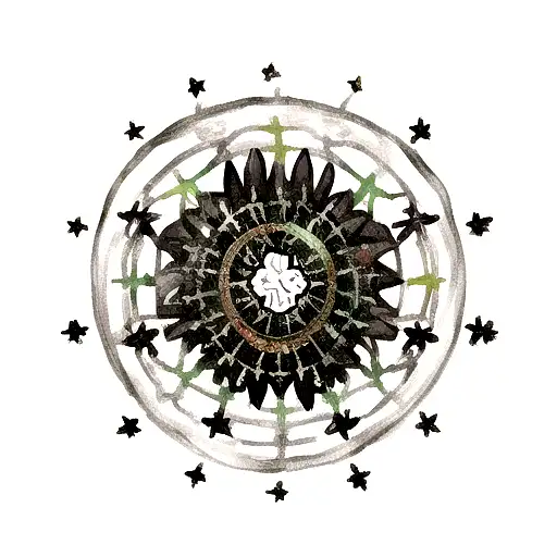 black clover tattoo design idea