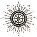 black clover tattoo design idea