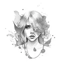 SCARLETT ISLA tattoo design idea