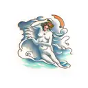 the birth of venus tattoo design idea