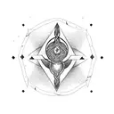 twin flame symbol  tattoo design idea