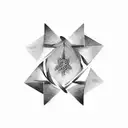 twin flame symbol  tattoo design idea