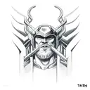 thor tattoo design idea