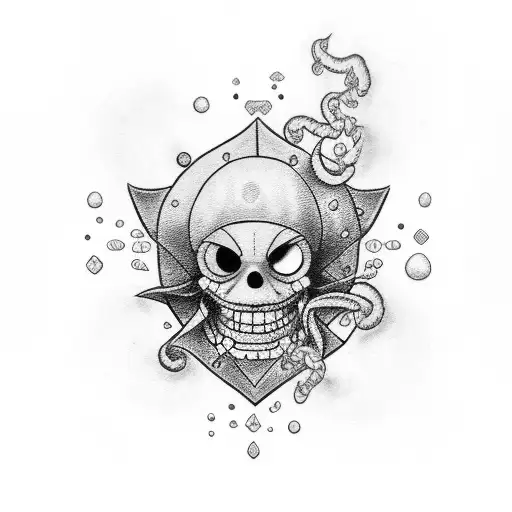 One Piece and 999 tattoo design idea
