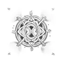 Infinity Symbol tattoo design idea