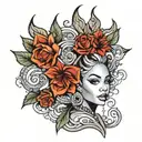 beyonce   tattoo design idea