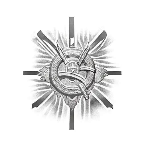 Poland's combat life saver tattoo design idea