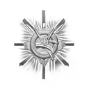 Poland's combat life saver tattoo design idea