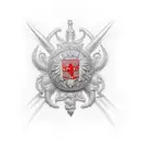 Poland's combat life saver tattoo design idea