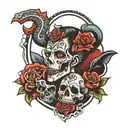 Daddy Jon's Slut tattoo design idea