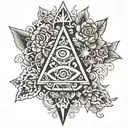 triad tattoo design idea