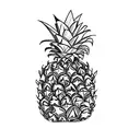 a pineapple tattoo design idea